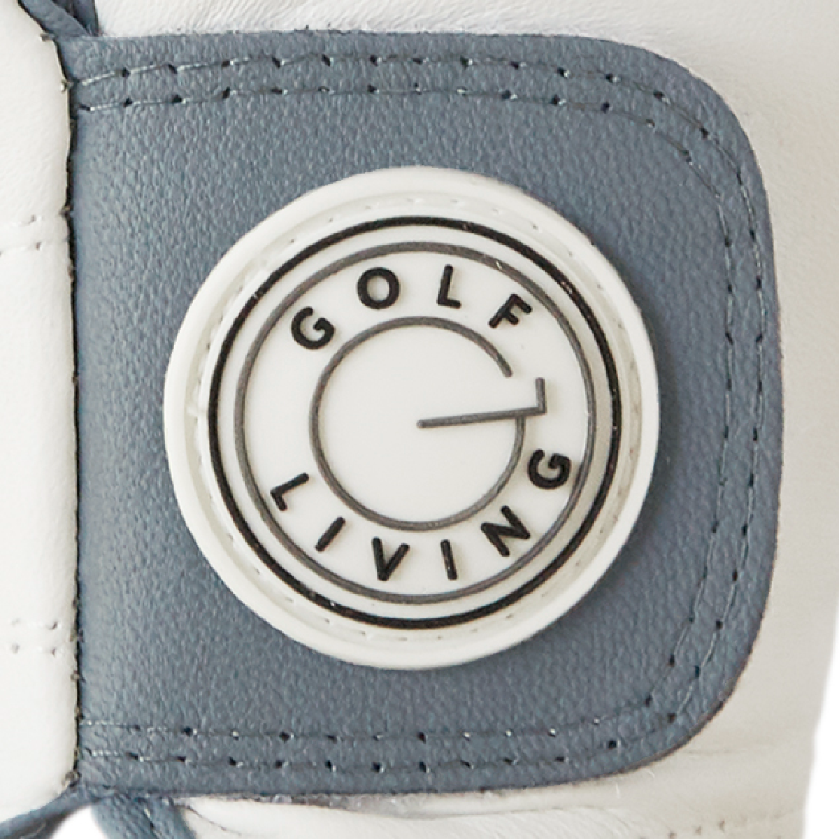 Golfhandske - Kvinder Klassisk hvid m/blålig klap